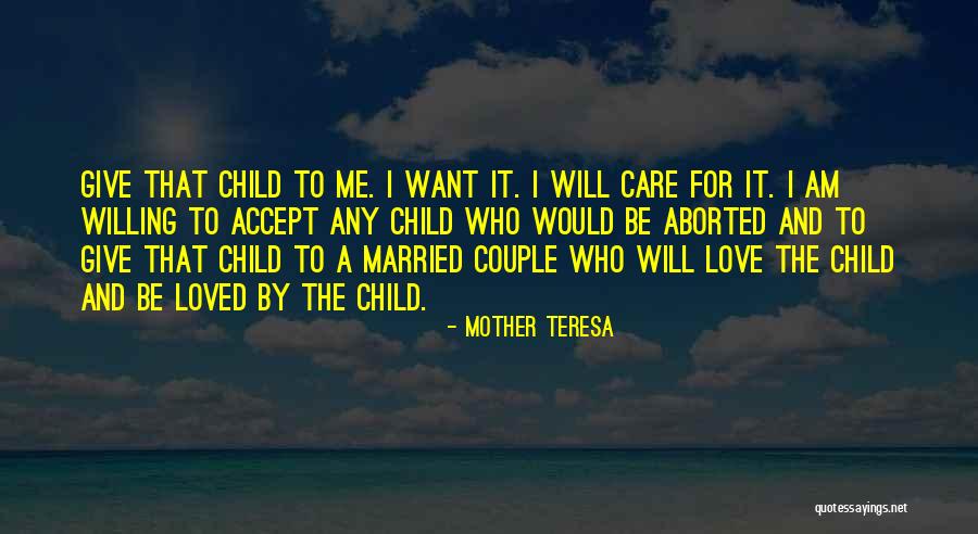 Aborted Quotes By Mother Teresa