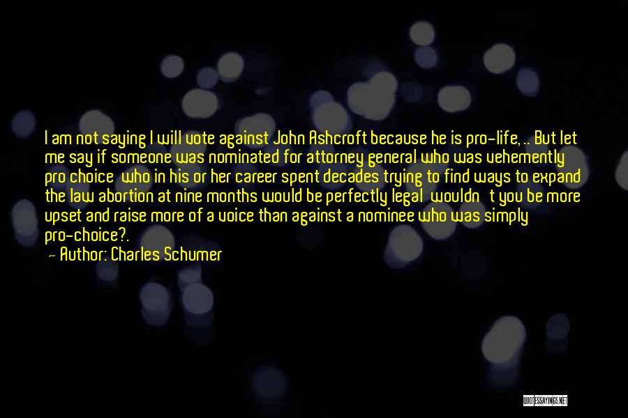 Abortion Against Quotes By Charles Schumer