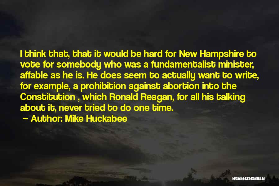 Abortion Against Quotes By Mike Huckabee