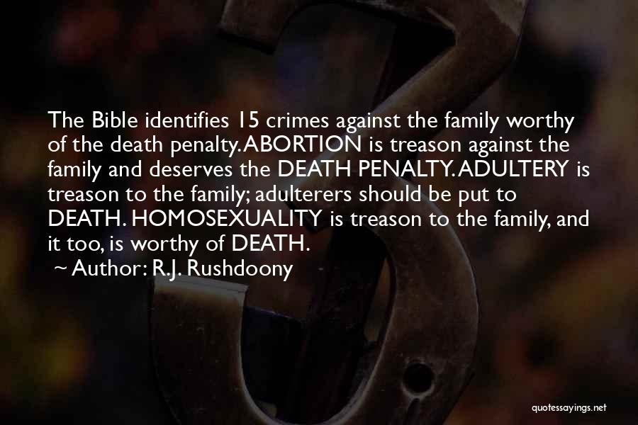 Abortion Bible Quotes By R.J. Rushdoony