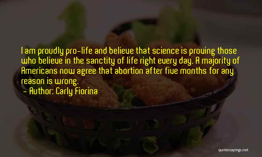 Abortion Is Wrong Quotes By Carly Fiorina