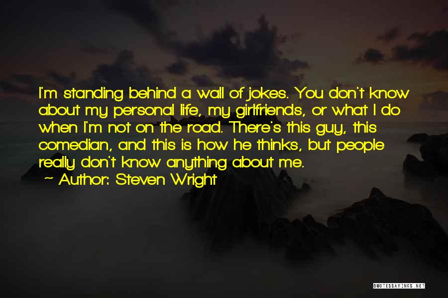 About Anything Quotes By Steven Wright