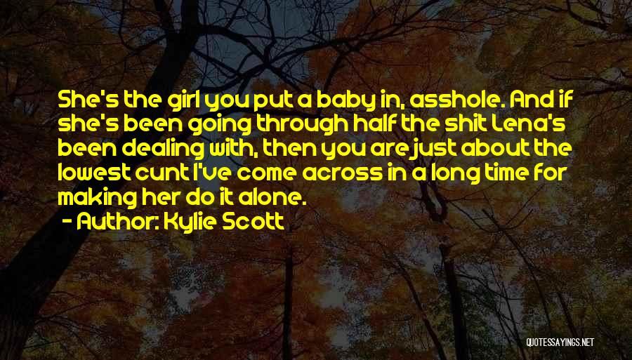 About Baby Girl Quotes By Kylie Scott