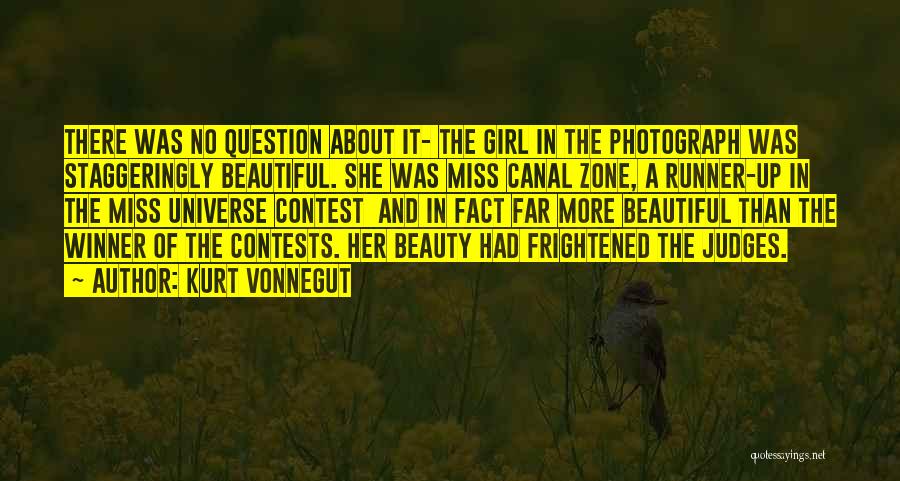 About Beautiful Girl Quotes By Kurt Vonnegut