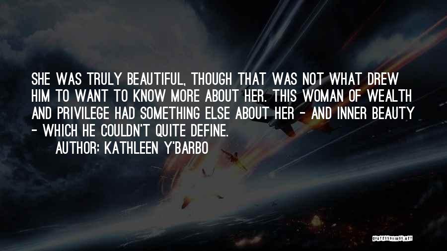 About Beauty Quotes By Kathleen Y'Barbo
