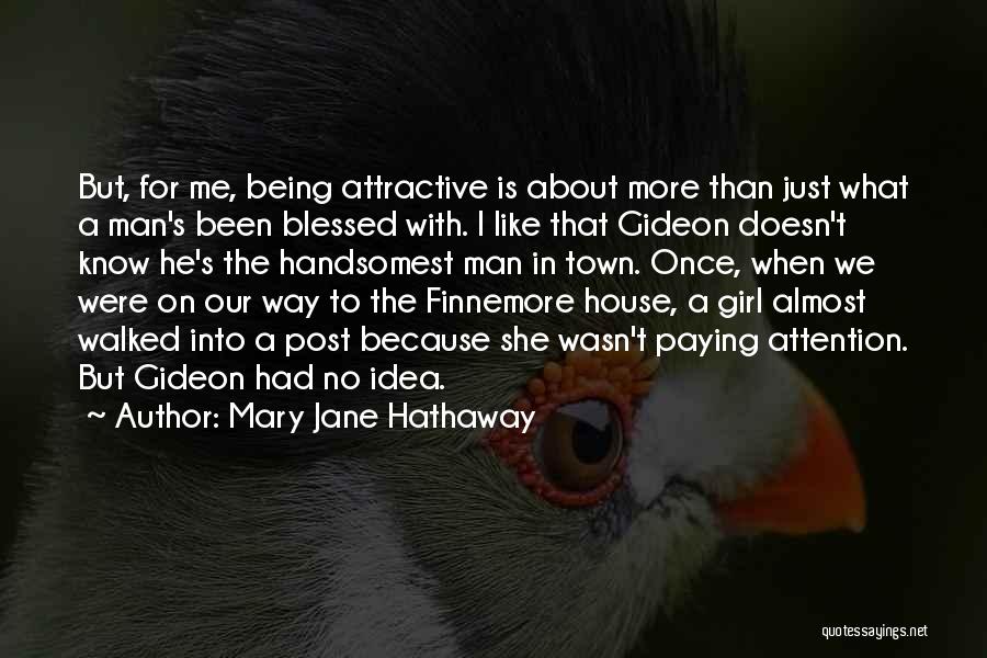 About Being Blessed Quotes By Mary Jane Hathaway