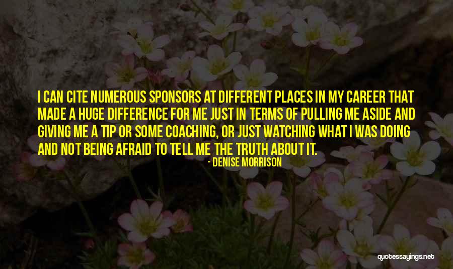 About Being Different Quotes By Denise Morrison About Being Different Quotes By Denise Morrison