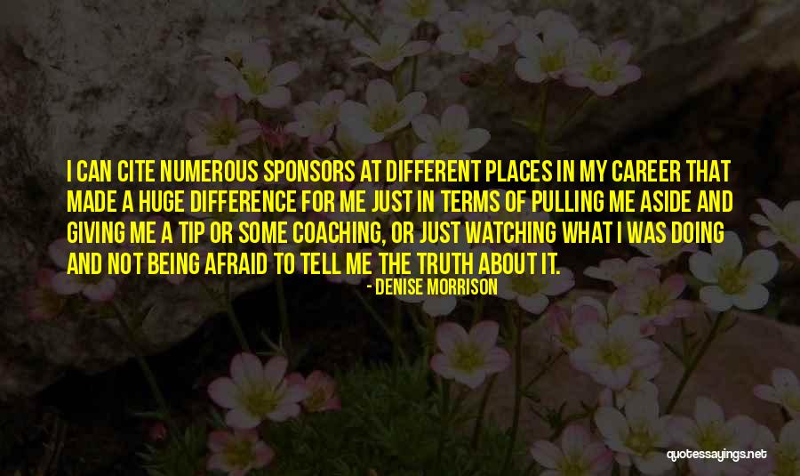 About Being Different Quotes By Denise Morrison