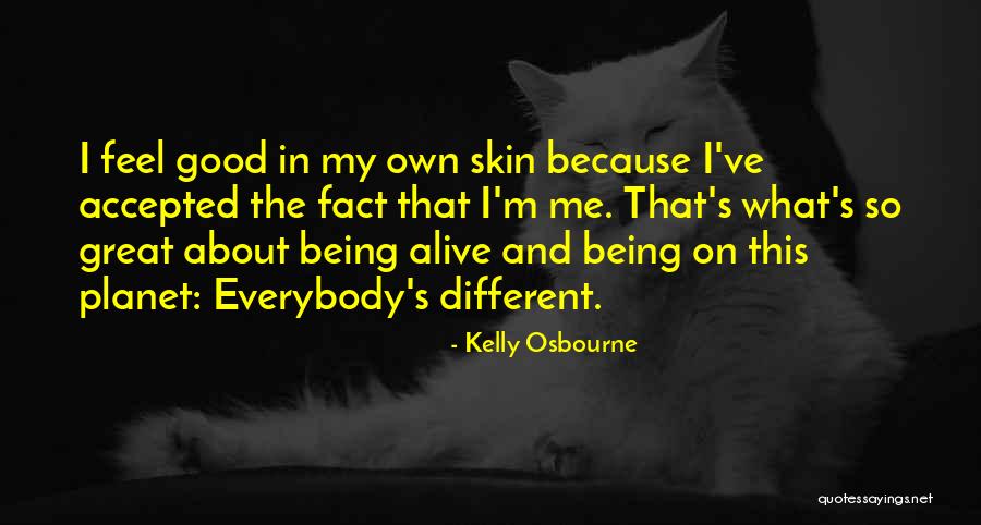 About Being Different Quotes By Kelly Osbourne