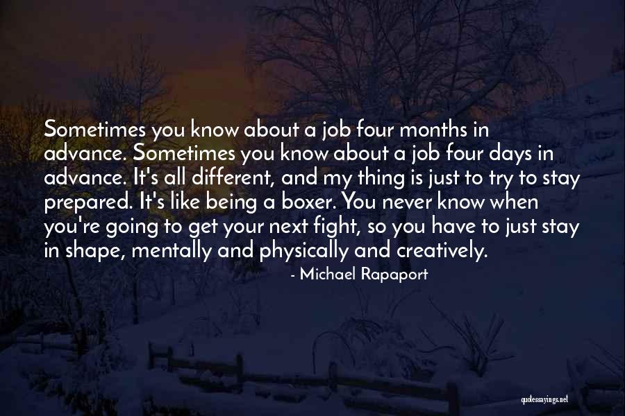 About Being Different Quotes By Michael Rapaport