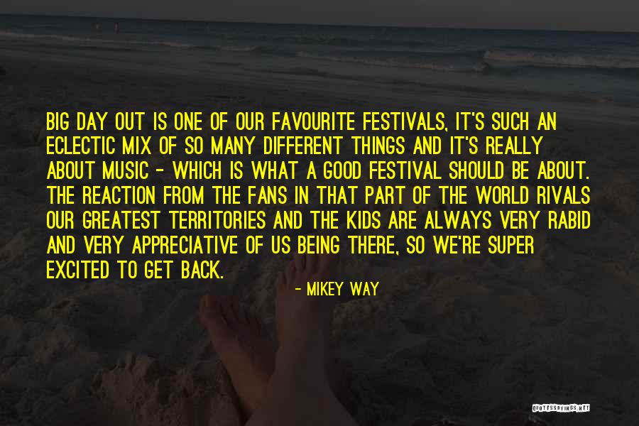 About Being Different Quotes By Mikey Way