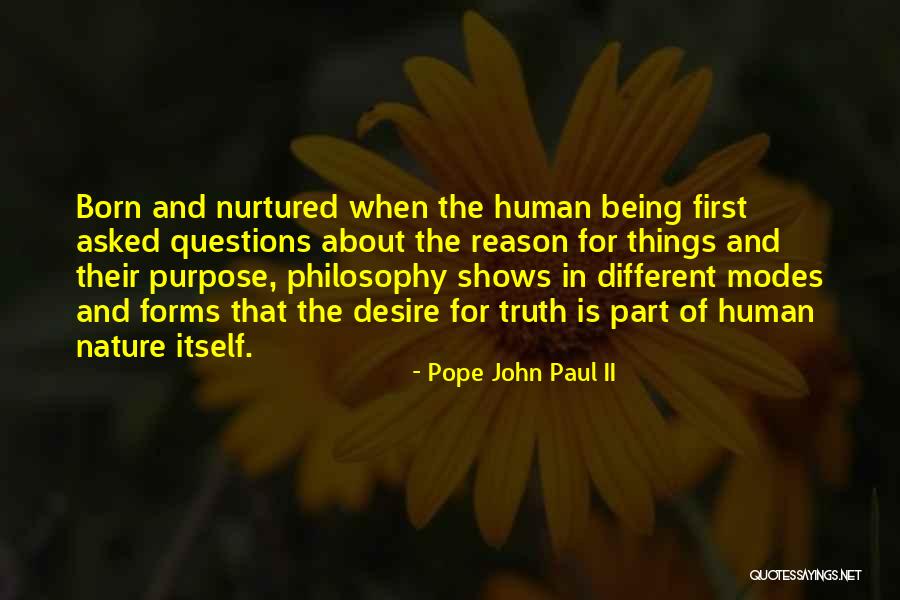 About Being Different Quotes By Pope John Paul II