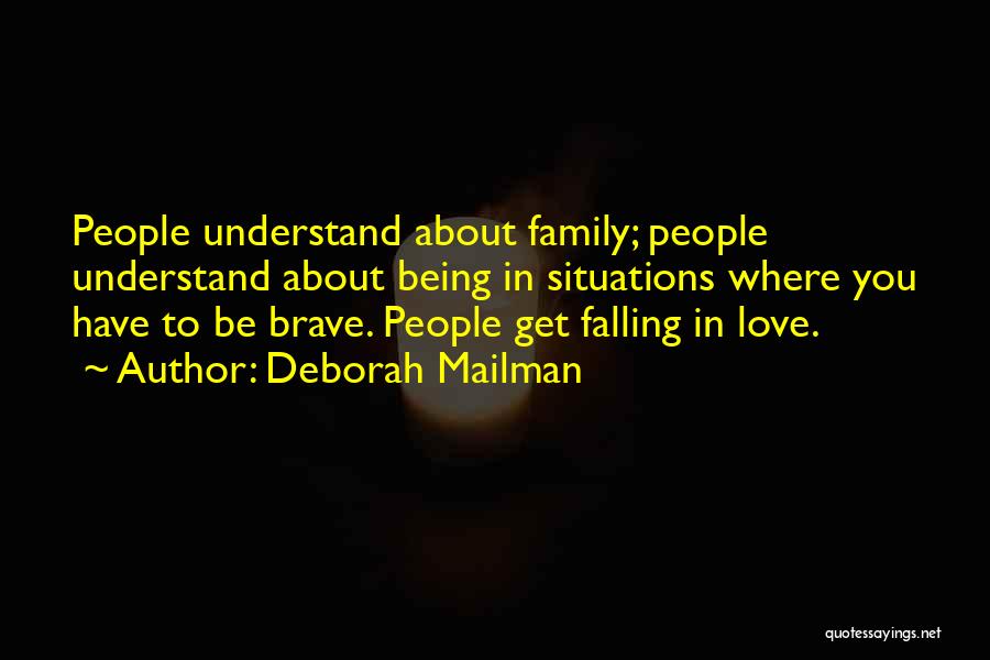 About Being In Love Quotes By Deborah Mailman