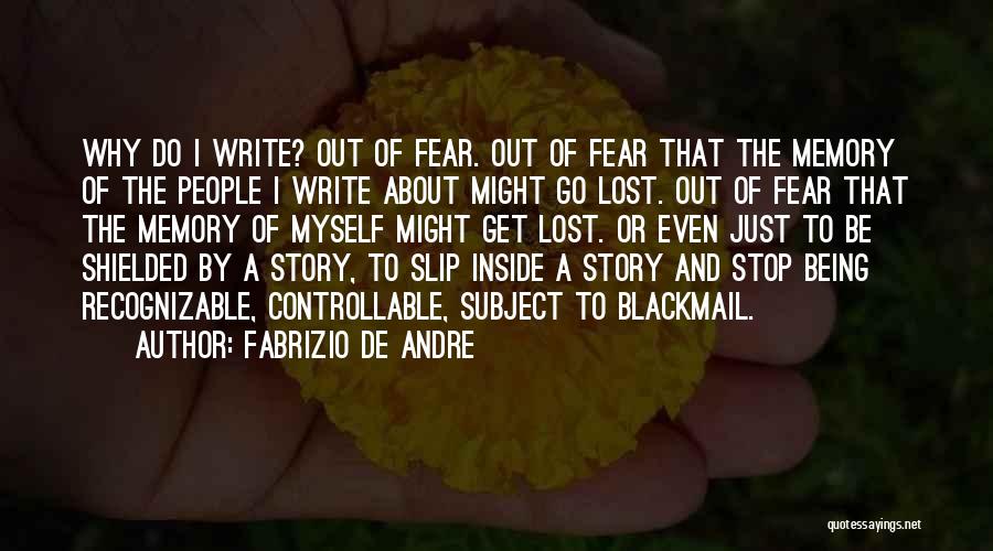 About Being Lost Quotes By Fabrizio De Andre