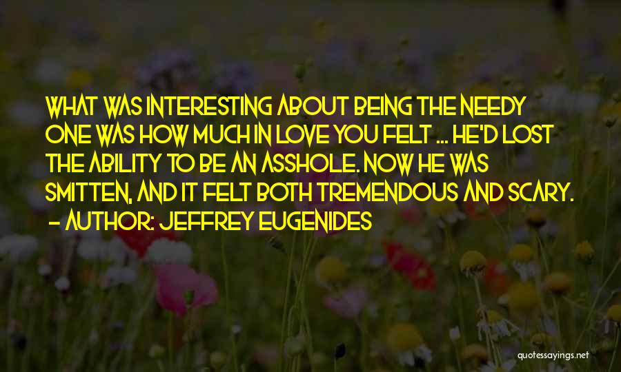 About Being Lost Quotes By Jeffrey Eugenides