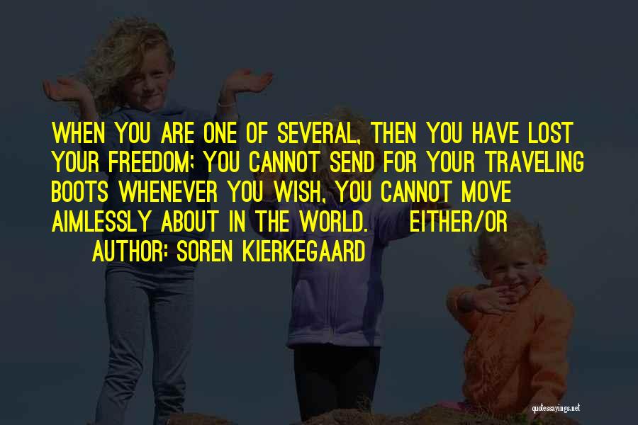 About Being Lost Quotes By Soren Kierkegaard