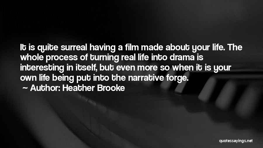 About Being Real Quotes By Heather Brooke