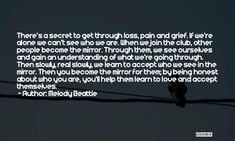 About Being Real Quotes By Melody Beattie