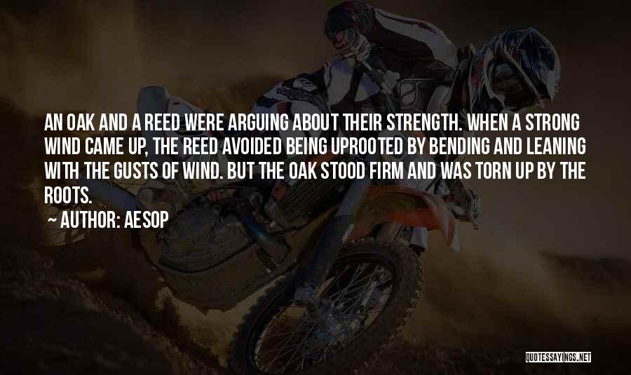 About Being Strong Quotes By Aesop