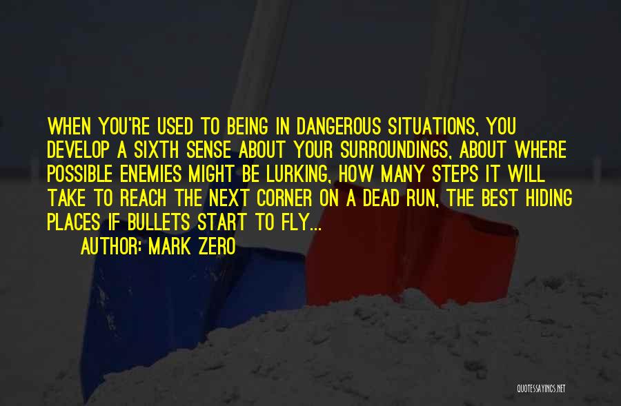About Being The Best Quotes By Mark Zero