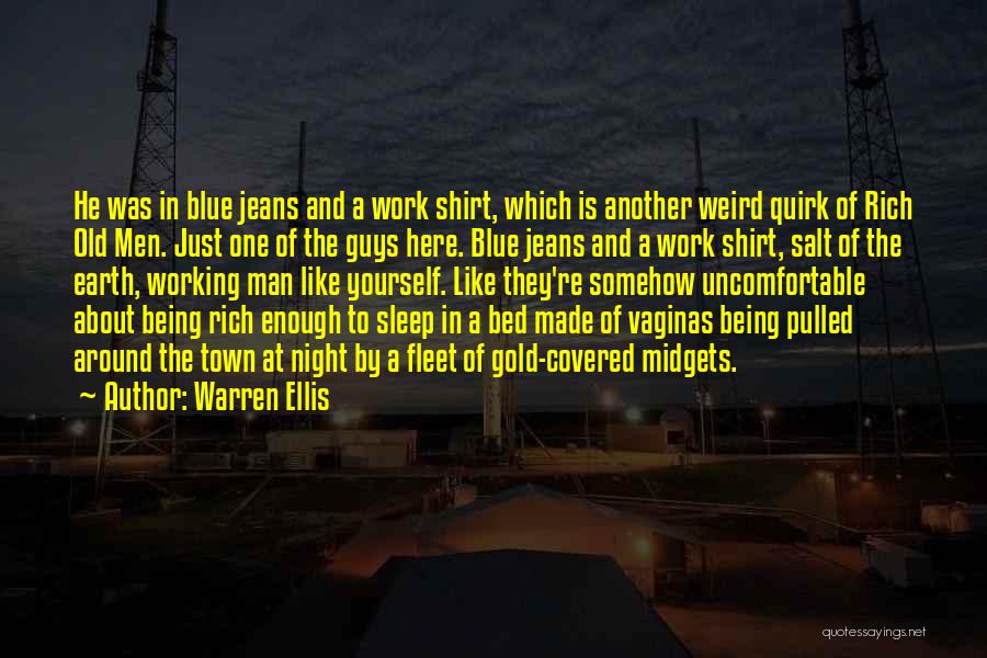 About Being Weird Quotes By Warren Ellis