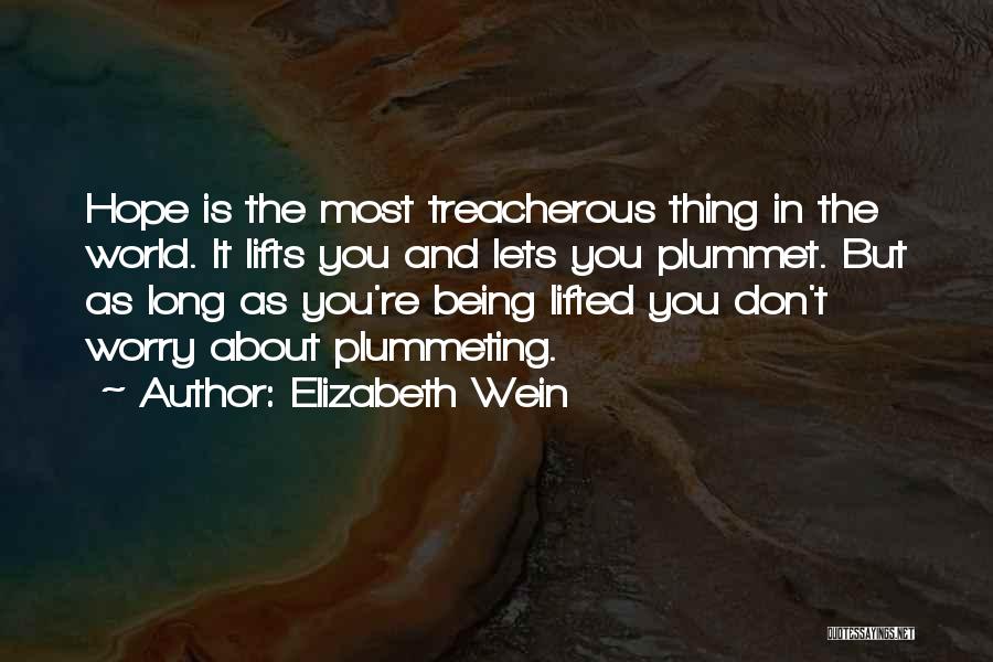 About Being You Quotes By Elizabeth Wein