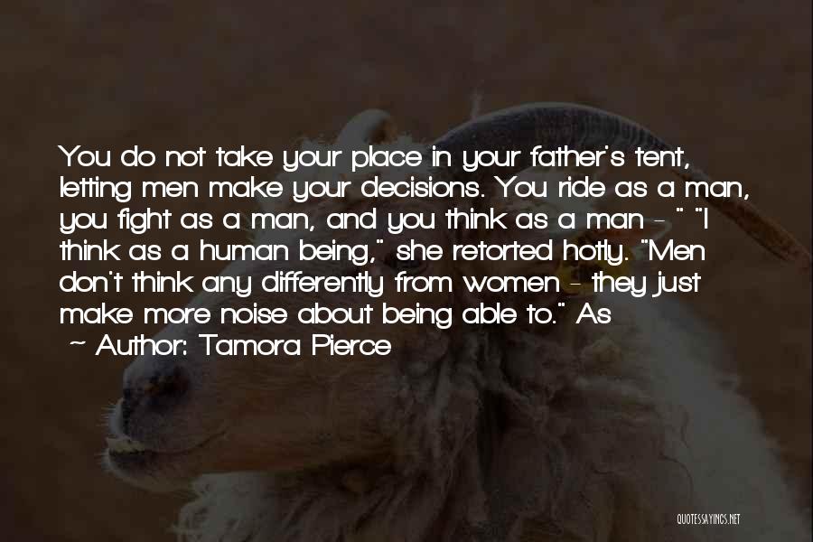 About Being You Quotes By Tamora Pierce