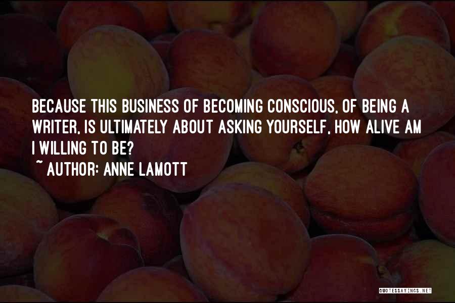 About Being Yourself Quotes By Anne Lamott