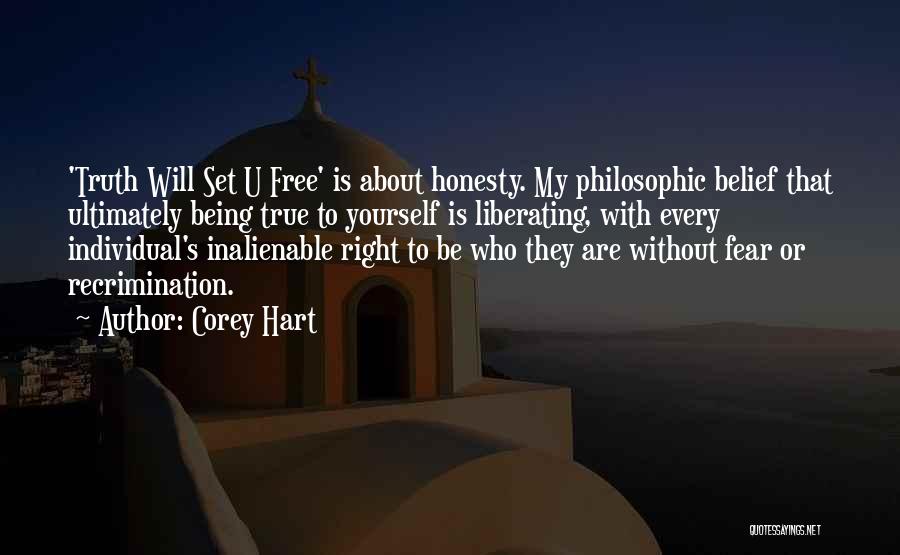 About Being Yourself Quotes By Corey Hart