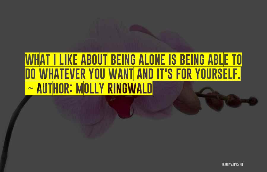 About Being Yourself Quotes By Molly Ringwald