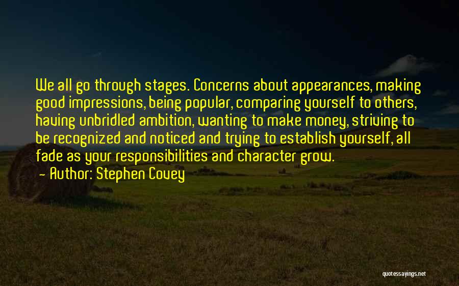 About Being Yourself Quotes By Stephen Covey