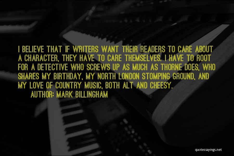 About Birthday Quotes By Mark Billingham