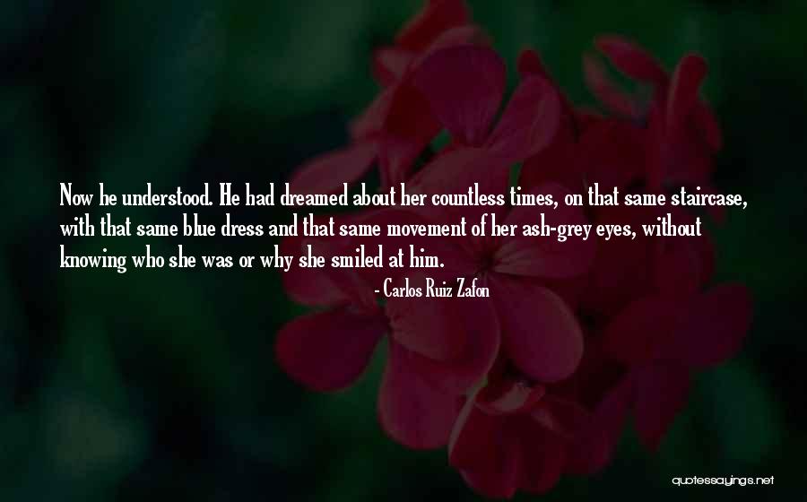 About Blue Eyes Quotes By Carlos Ruiz Zafon