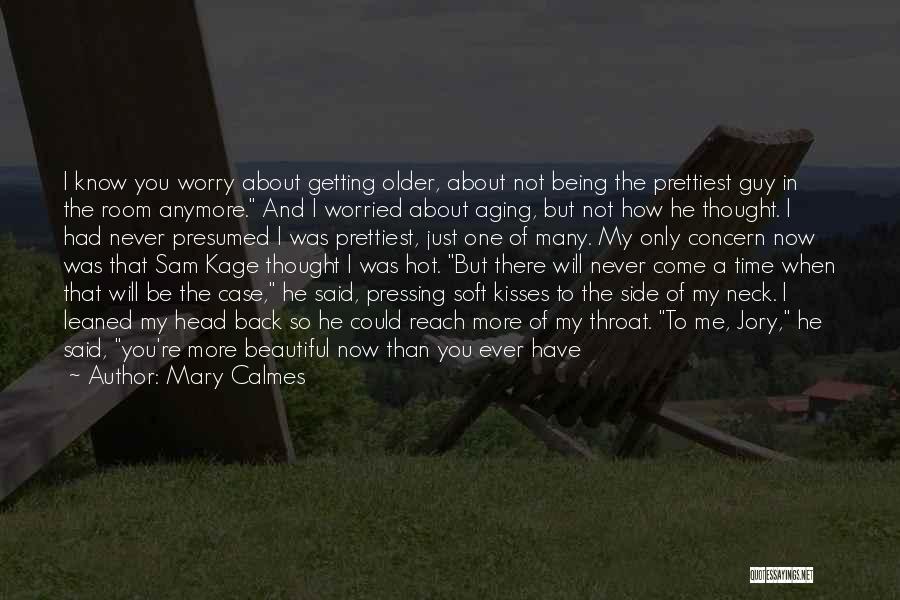 About Blue Eyes Quotes By Mary Calmes