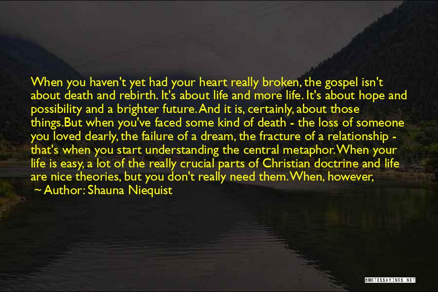 About Broken Heart Quotes By Shauna Niequist