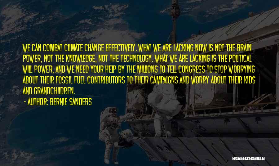 About Climate Change Quotes By Bernie Sanders
