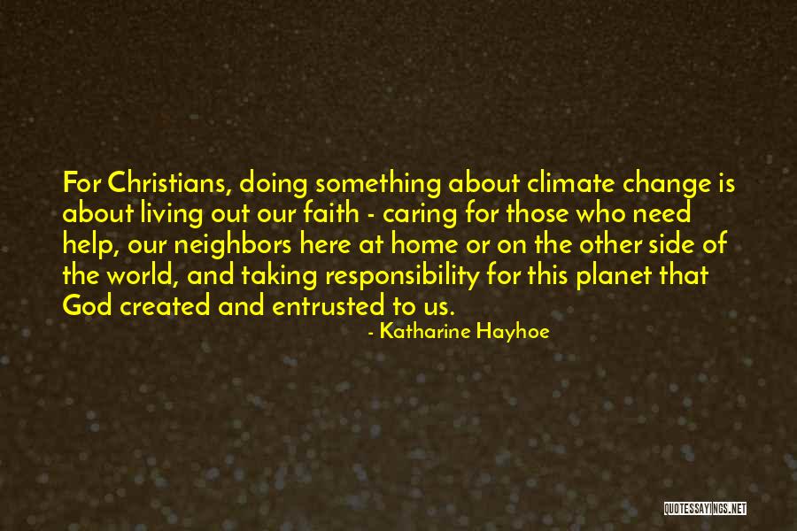 About Climate Change Quotes By Katharine Hayhoe