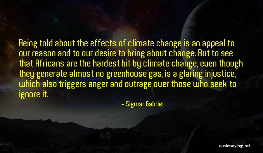 About Climate Change Quotes By Sigmar Gabriel