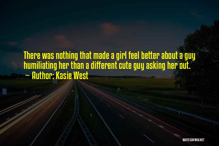 About Cute Girl Quotes By Kasie West