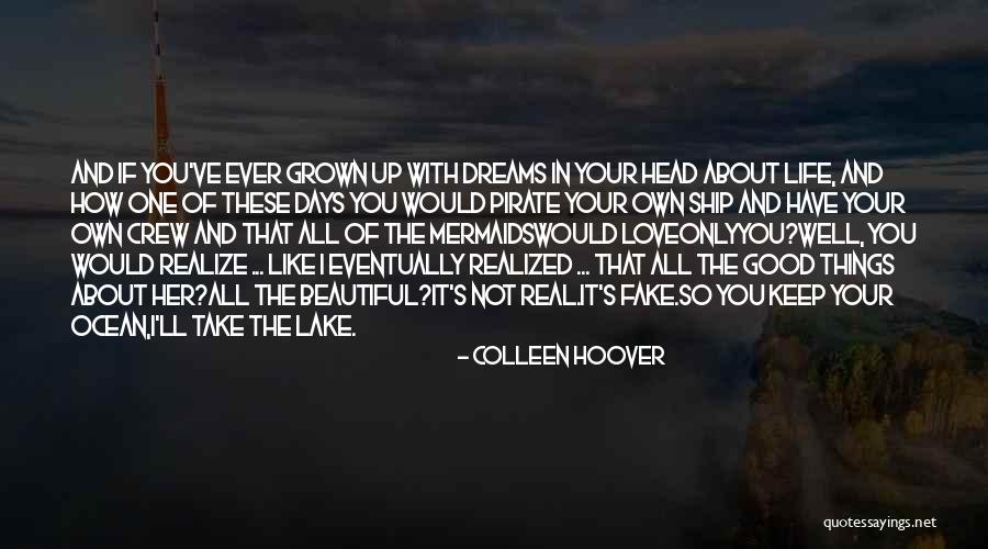 About Dreams Quotes By Colleen Hoover