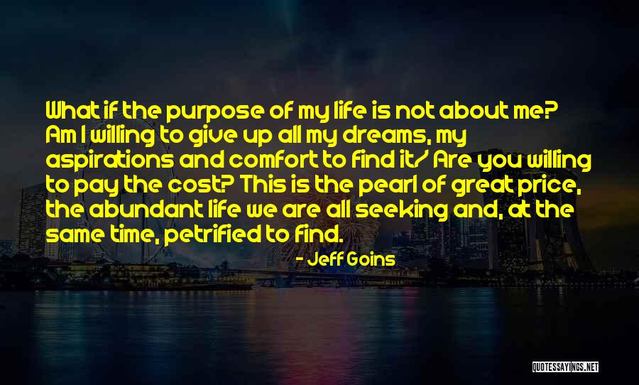 About Dreams Quotes By Jeff Goins