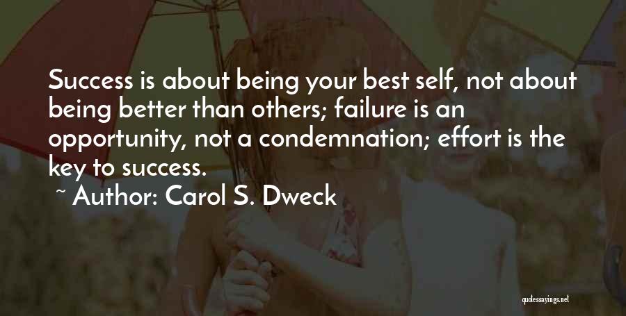 About Failure To Success Quotes By Carol S. Dweck