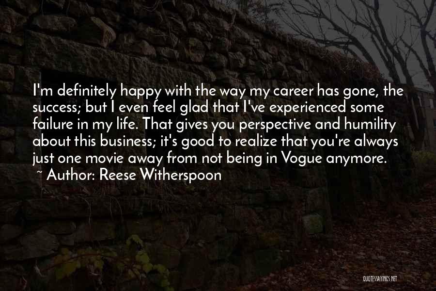 About Failure To Success Quotes By Reese Witherspoon