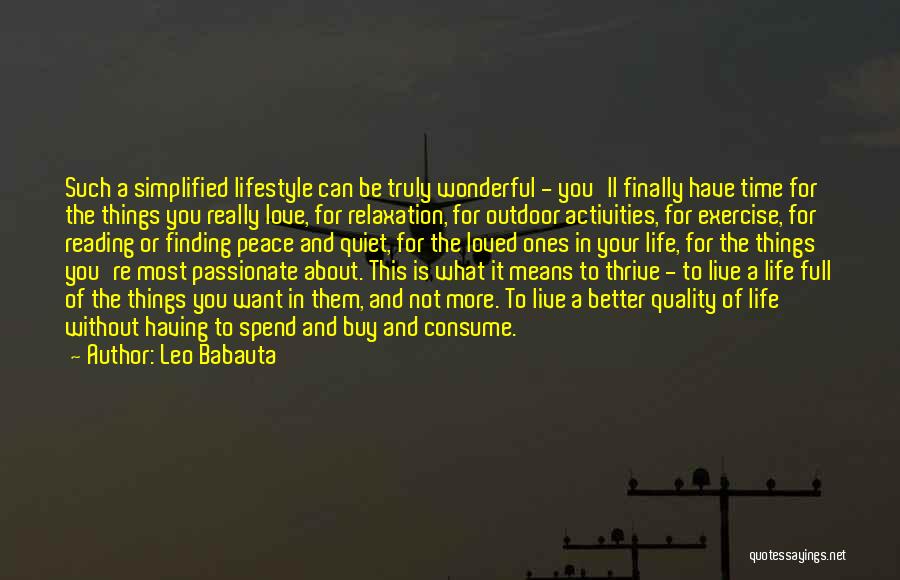 About Finding Love Quotes By Leo Babauta