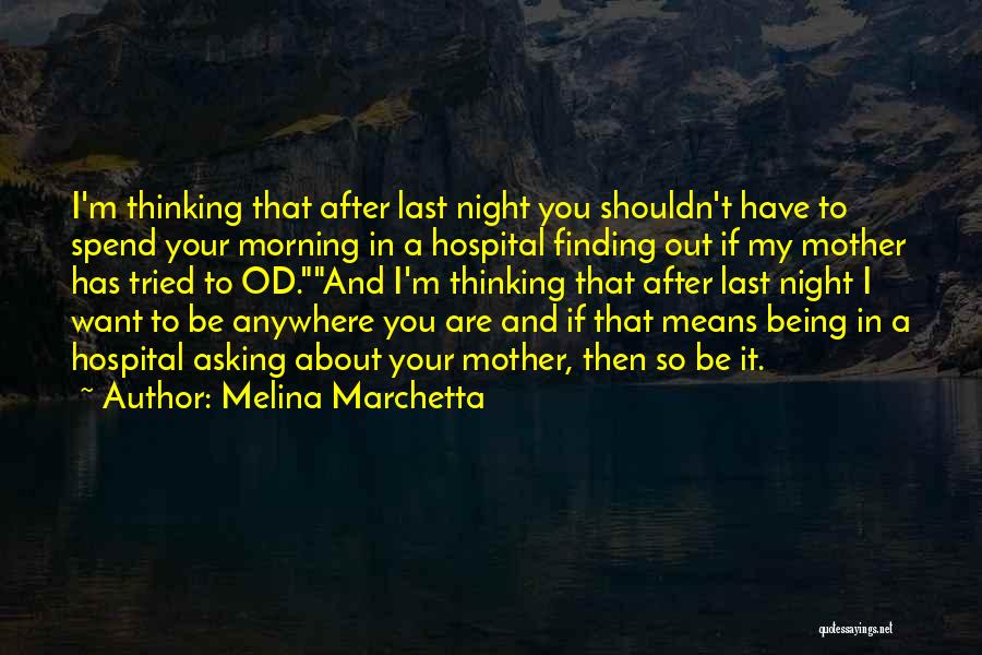 About Finding Love Quotes By Melina Marchetta