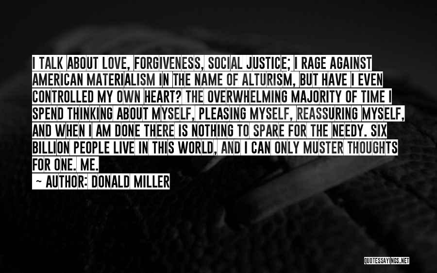 About Forgiveness Quotes By Donald Miller