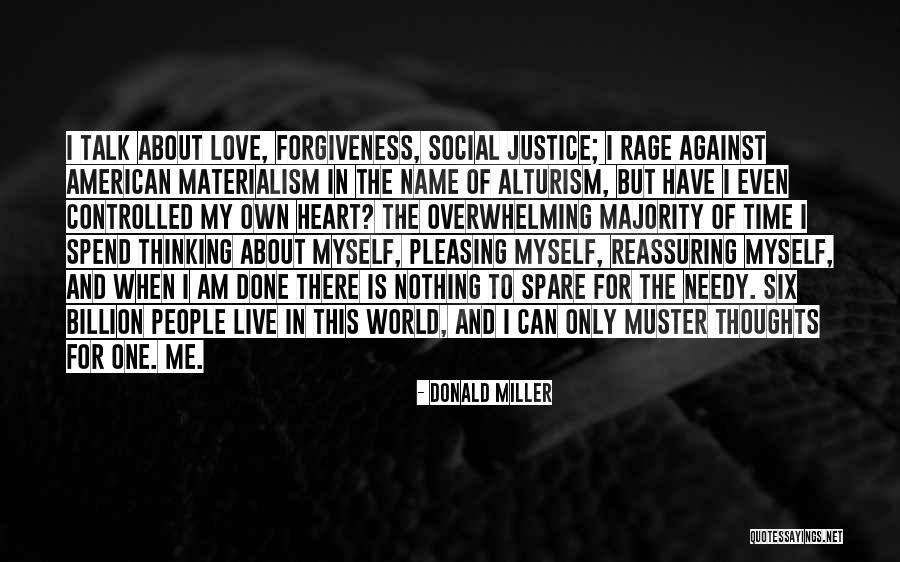 About Forgiveness Quotes By Donald Miller