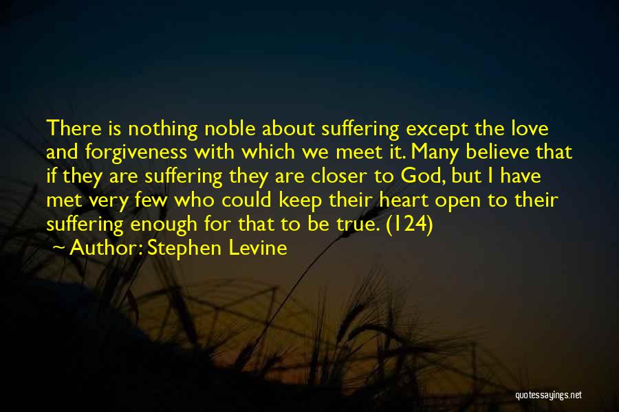 About Forgiveness Quotes By Stephen Levine