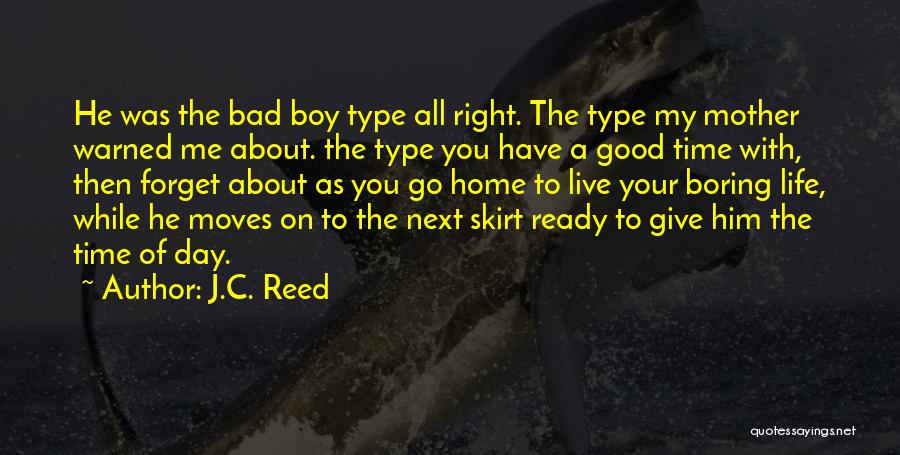 About Good Relationship Quotes By J.C. Reed