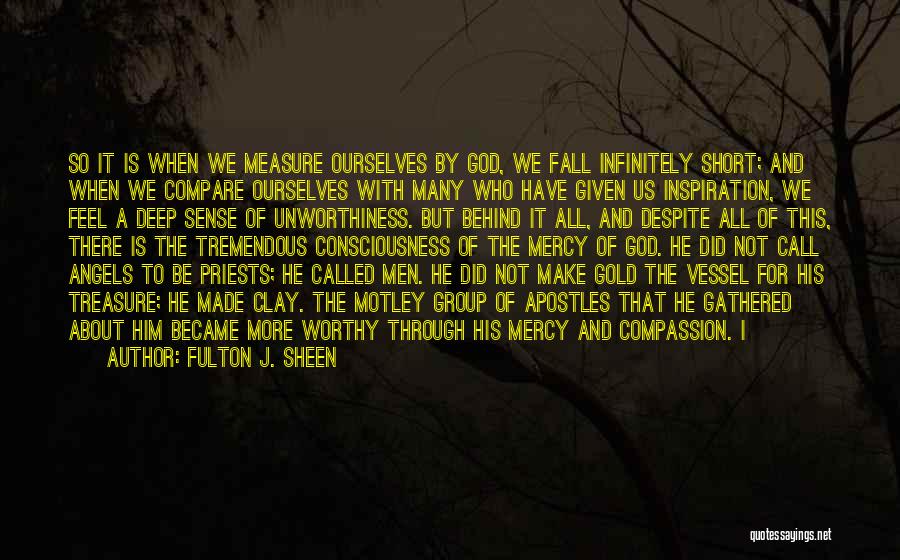 About Him Short Quotes By Fulton J. Sheen